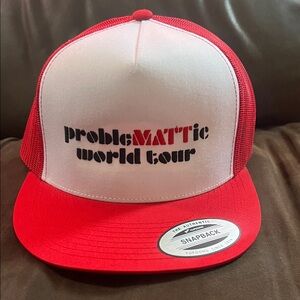 Matt rife probleMATTic world tour snapback